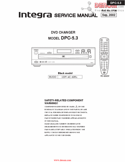 onkyo dpc-5.3 onkyo dpc-5.3 service manual